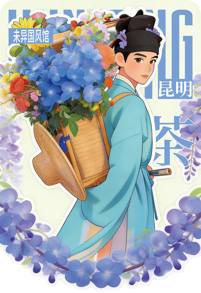 十二花神瓶贴设计 02