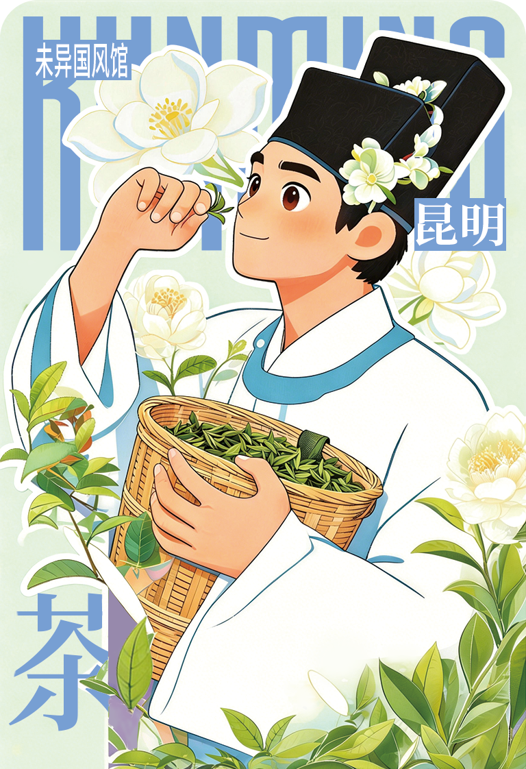 十二花神瓶贴设计 03