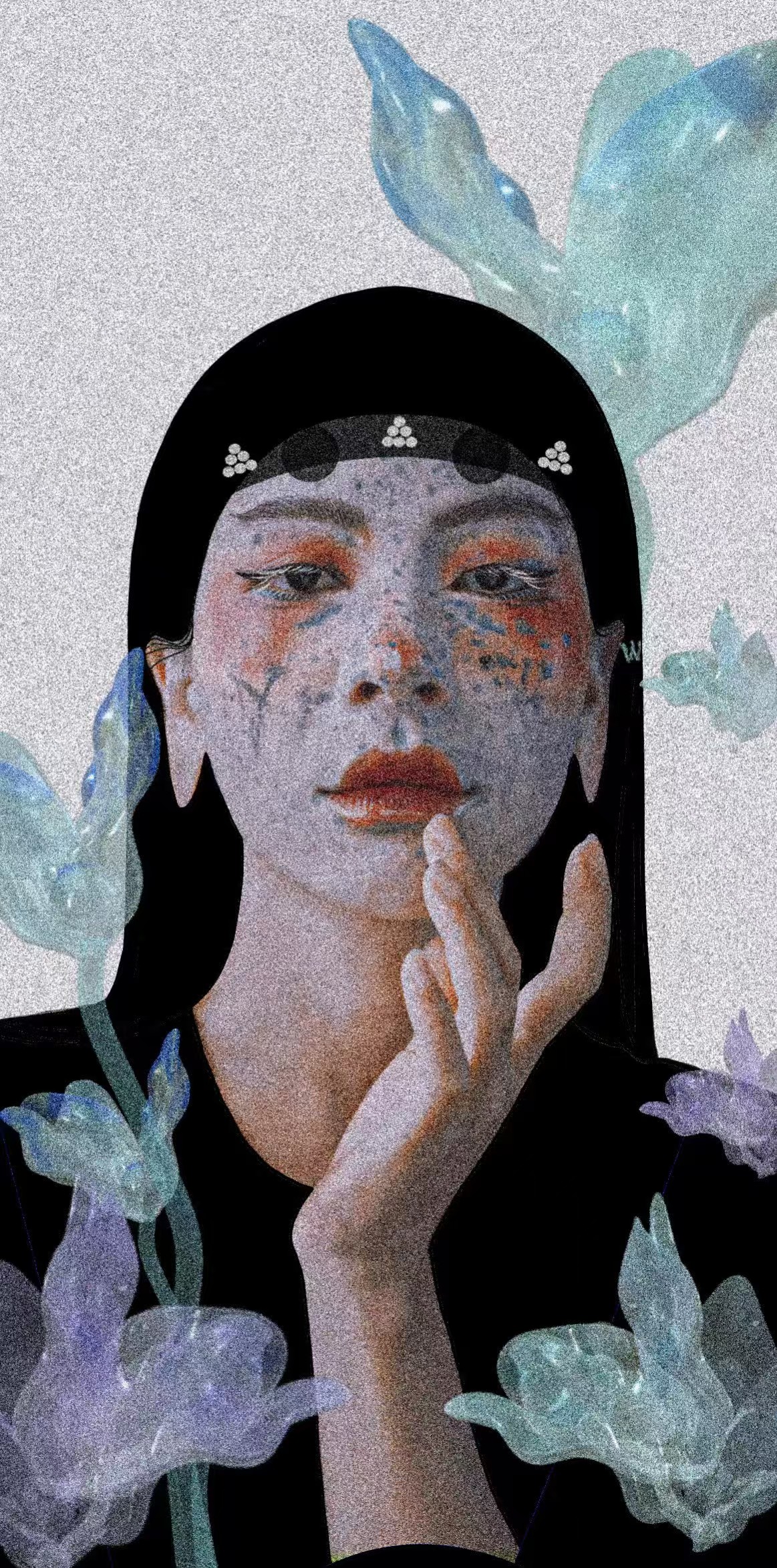 花朵质感妆造作品